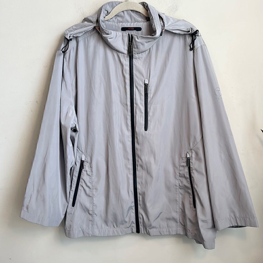 Tumi Tech Tan Windbreaker Men’s Jacket XXL